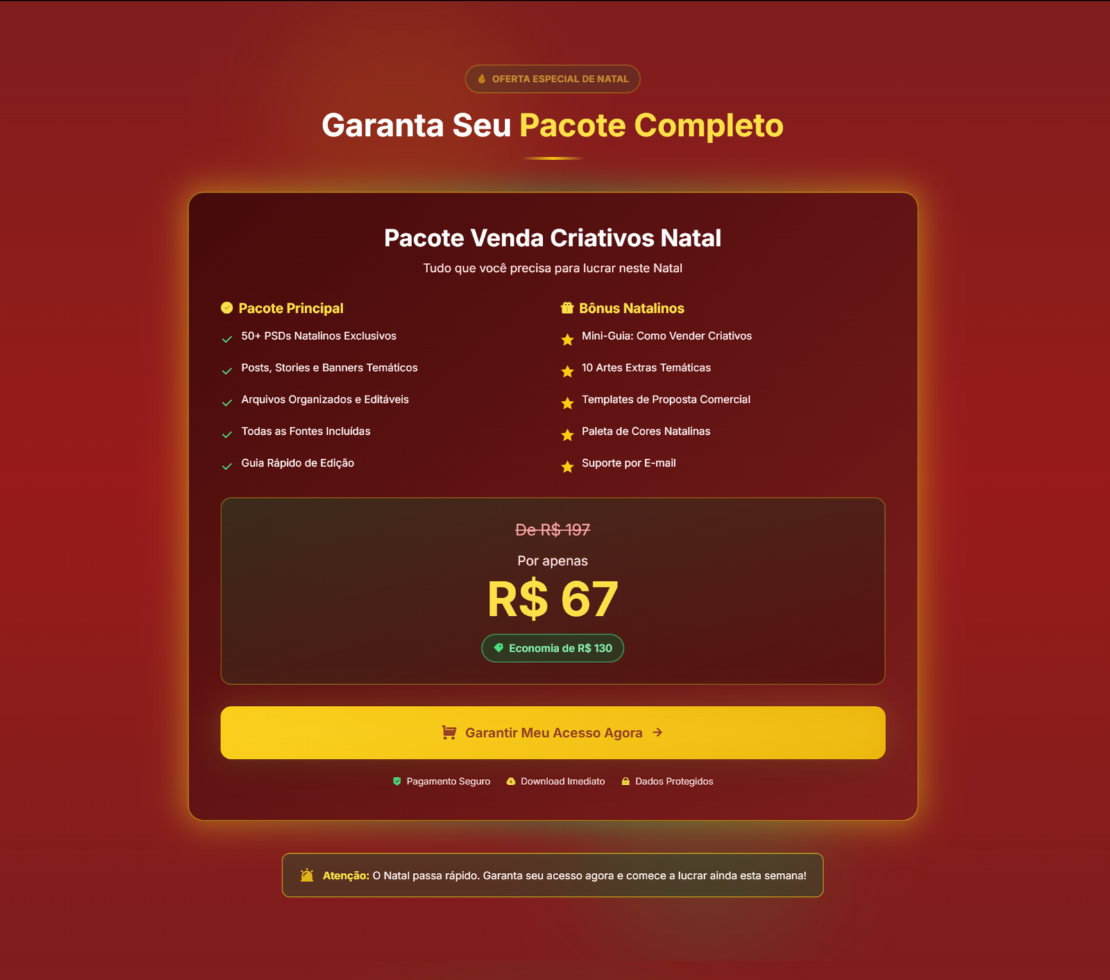 FireShot Capture 023 - Venda Criativos Natal - PSDs Natalinos Profissionais para Ganhar Di_ - [readdy.link]